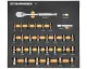 GEARWRENCH 31PC 3/8IN DR 90T RATCHET AND BOLT BITER SOCKET SET IN EVA TRAY